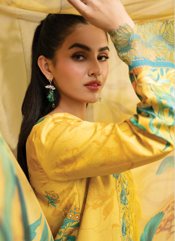 Lifestyle by Rang Rasiya Embroidered Lawn Suit Unstitched 3 Piece RR24LE Serena - Summer Collection