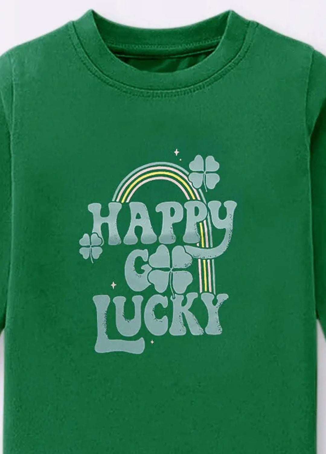 Baby Nest Lucky Green Adventure Printed Full Sleeves T shirt for Kids - BNDR-78