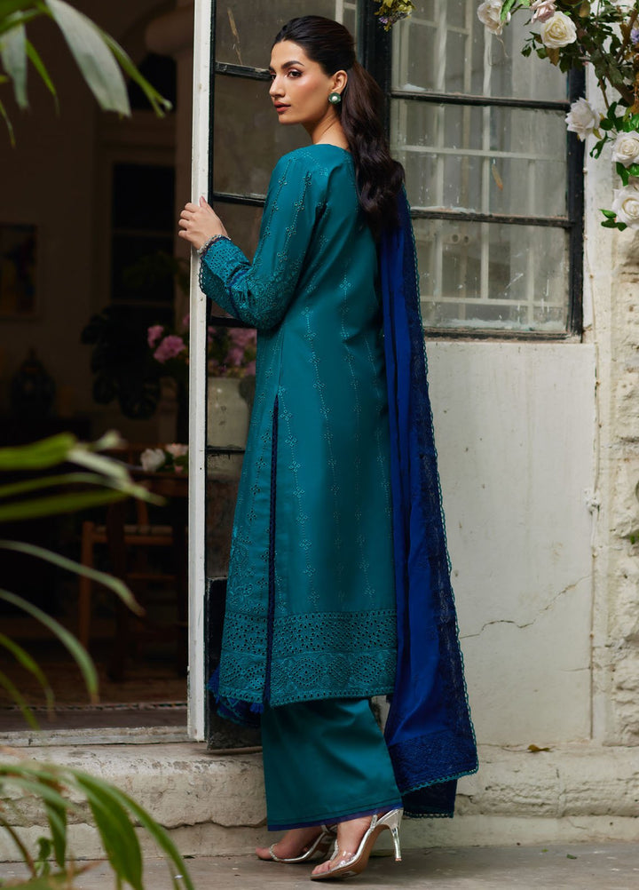 Lumiere by Gulaal Chikankari Lawn Suits Unstitched 3 Piece GL25LC D-04 Azura - Summer Collection