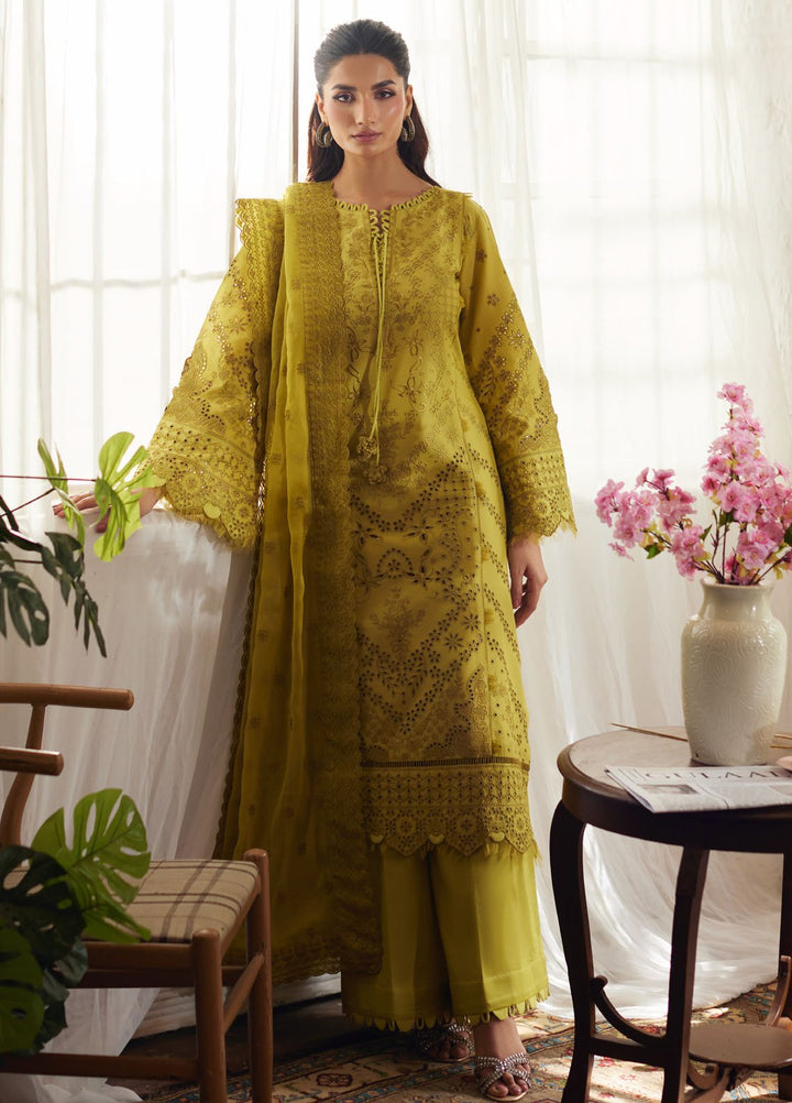 Lumiere by Gulaal Chikankari Lawn Suits Unstitched 3 Piece GL25LC D-05 Aurelia - Summer Collection