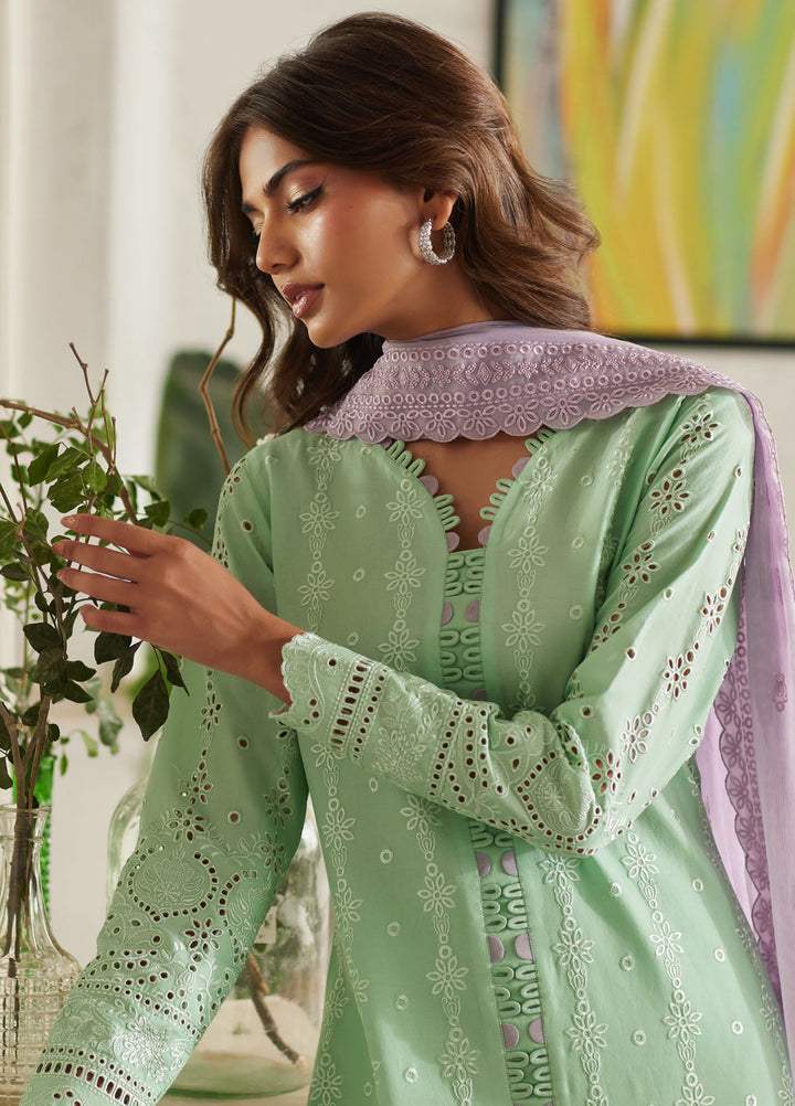 Lumiere by Gulaal Chikankari Lawn Suits Unstitched 3 Piece GL25LC D-07 Alira - Summer Collection