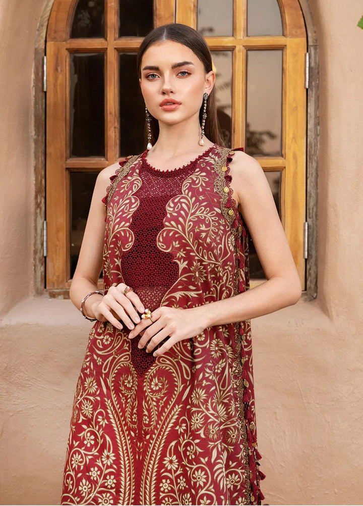 M Prints by Maria B Embroidered Suits Unstitched 3 Piece MB25MP 12A - Summer Collection