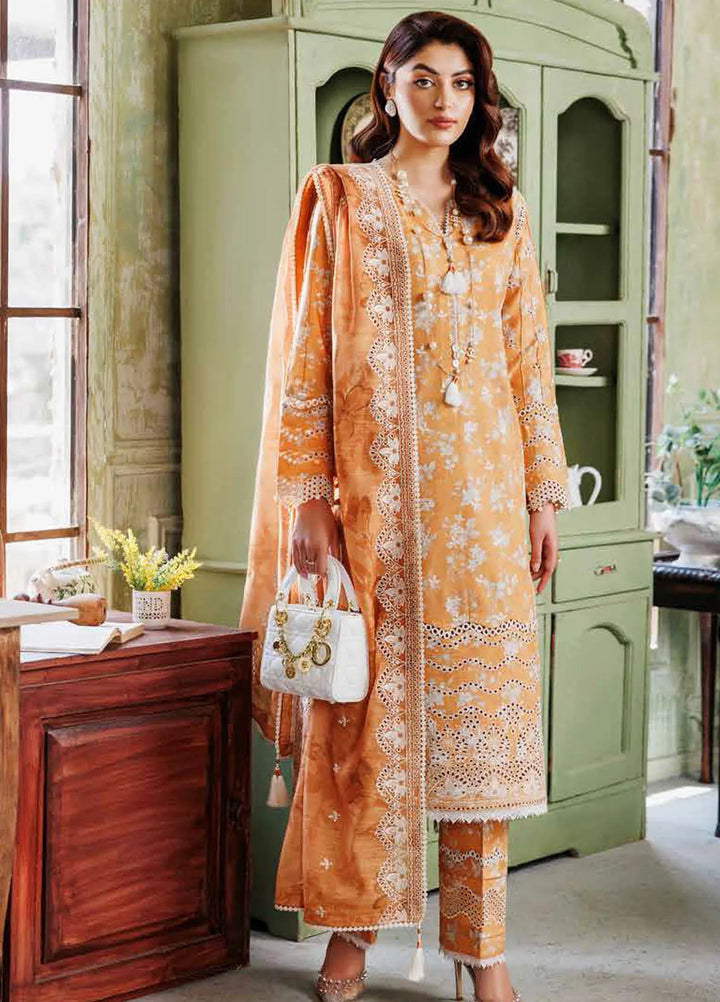 Maahi By Alizeh Fashion Chikankari Lawn Suit Unstitched 3 Piece AFB24M2 D-04 Sung - Summer Collection