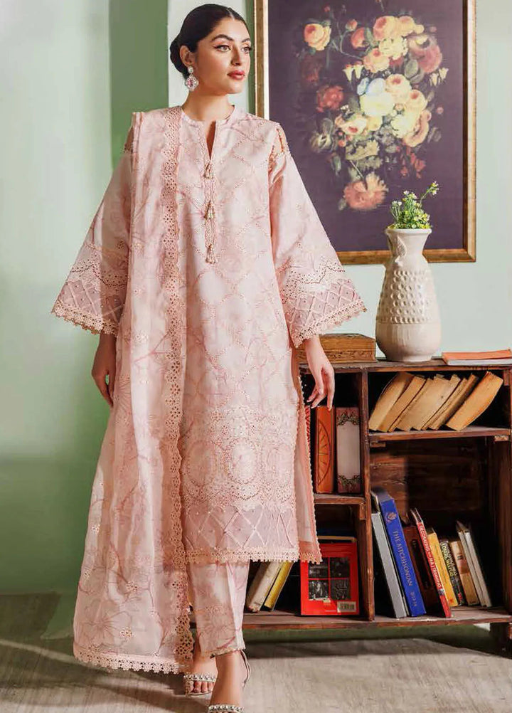 Maahi By Alizeh Fashion Chikankari Lawn Suit Unstitched 3 Piece AFB24M2 D-07 Reem - Summer Collection