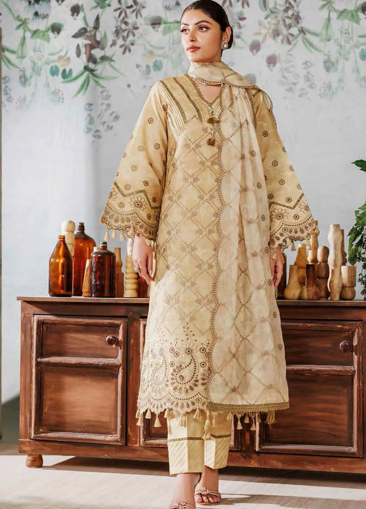 Maahi By Alizeh Fashion Chikankari Lawn Suit Unstitched 3 Piece AFB24M2 D-10 Taab - Summer Collection