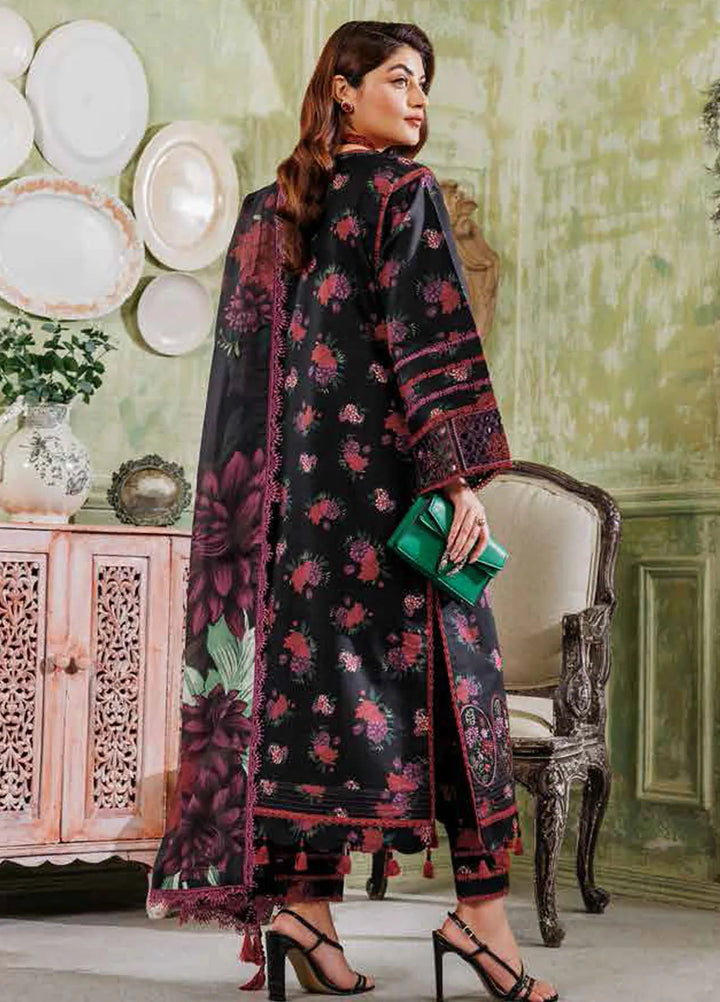 Maahi By Alizeh Fashion Embroidered Lawn Suit Unstitched 3 Piece AFB24M2 D-02 Nuha - Summer Collection