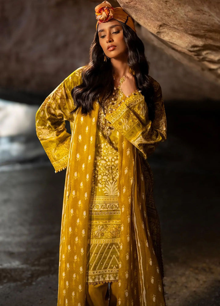 Mahay by Sana Safinaz Embroidered Lawn Suits Unstitched 3 Piece SS24MH 5B - Spring Summer Collection