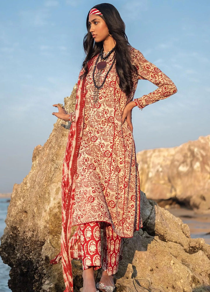 Mahay by Sana Safinaz Embroidered Lawn Suits Unstitched 3 Piece SS24MH 8B - Spring Summer Collection