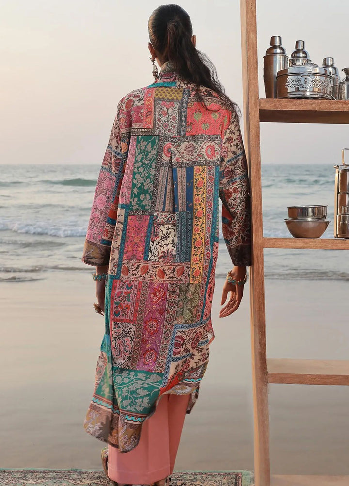 Mahay by Sana Safinaz Printed Lawn Suits Unstitched 2 Piece SS24MH 14A - Spring Summer Collection