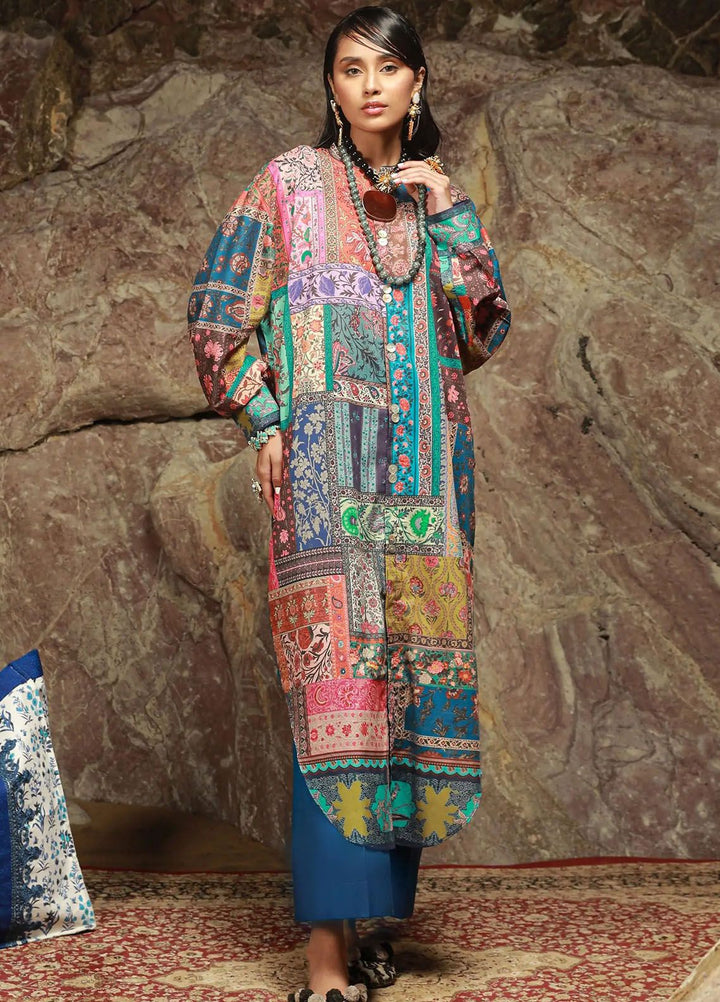 Mahay by Sana Safinaz Printed Lawn Suits Unstitched 2 Piece SS24MH 14B - Spring Summer Collection