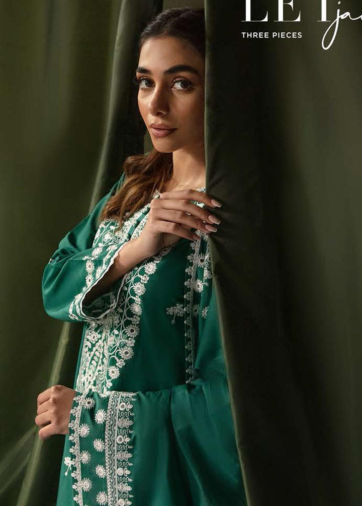 Mahiri By Cross Stitch Embroidered Lawn Suits Unstitched 3 Piece CS23M 03 Scarlet Jade - Summer Collection