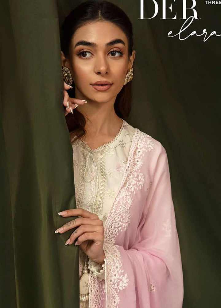 Mahiri By Cross Stitch Embroidered Lawn Suits Unstitched 3 Piece CS23M 05 Lavender Elara - Summer Collection