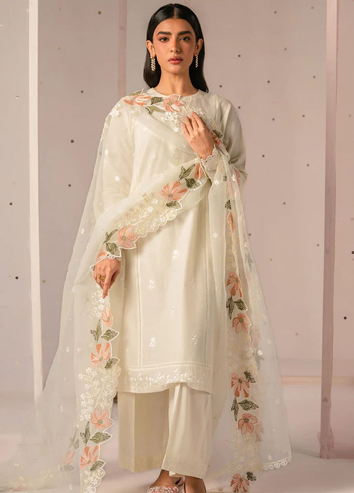 Mahiri by Cross Stitch Embroidered Lawn Suit Unstitched 3 Piece CS24M2 Minty Mist