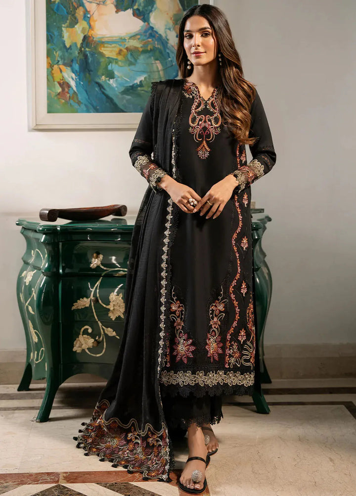 Mahveen by Izel Embroidered Lawn Suits Unstitched 3 Piece IZL25M Fahima - Summer Collection