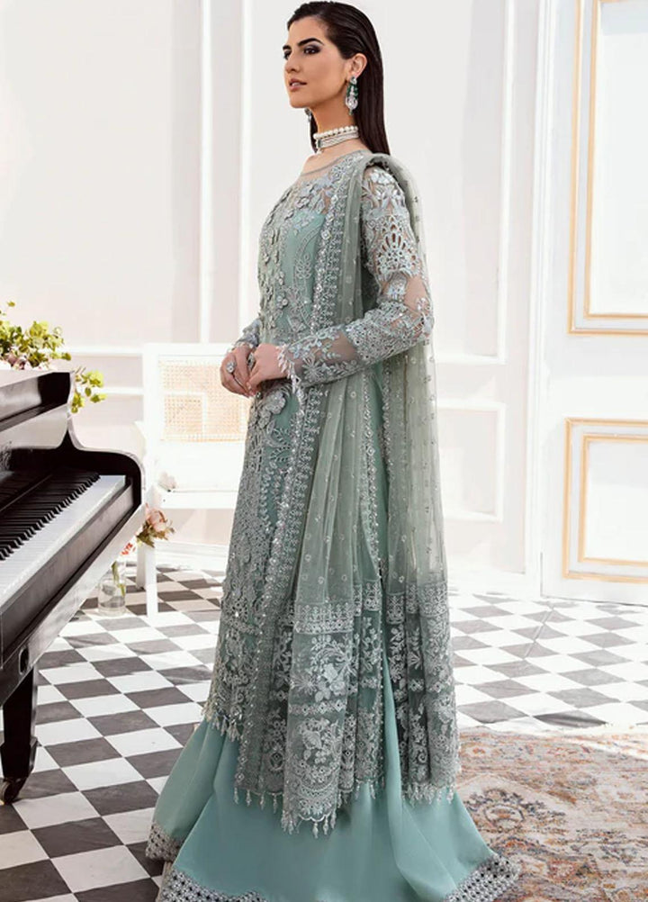 Maia By Serene Premium Embroidered Net Suits Unstitched 3 Piece SP23MA S-1072 Estelle - Spring / Summer Collection