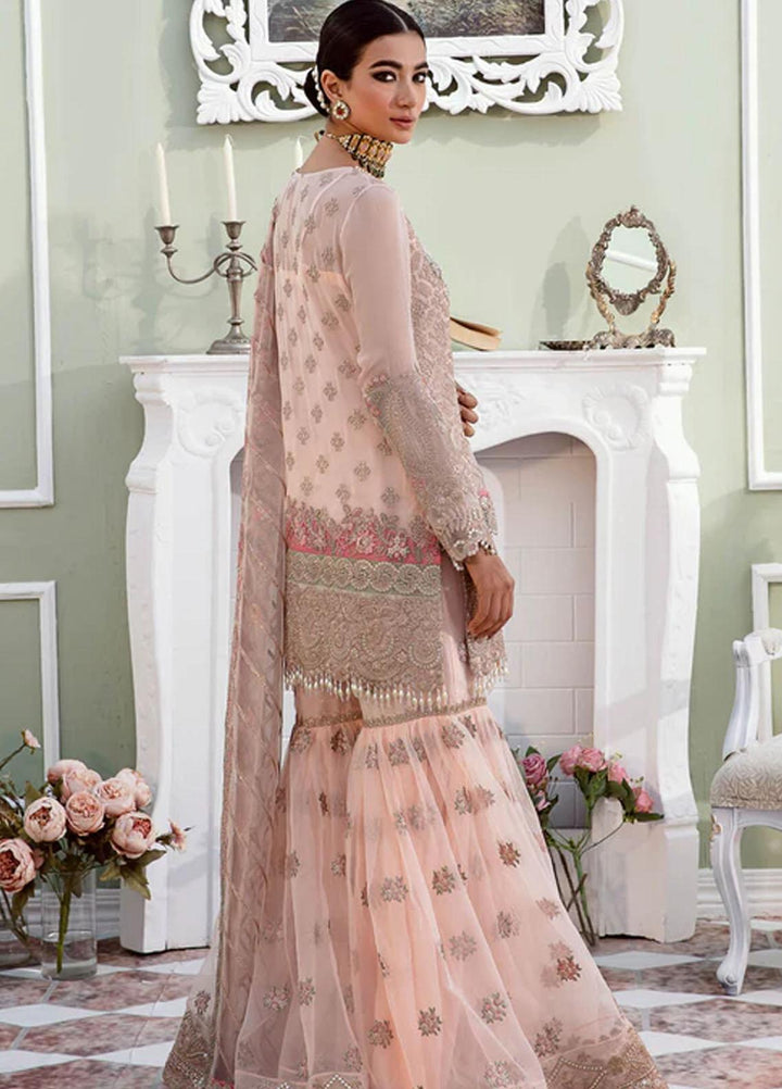 Maia By Serene Premium Embroidered Chiffon Suits Unstitched 4 Piece SP23MA S-1073 Euphemia - Spring / Summer Collection