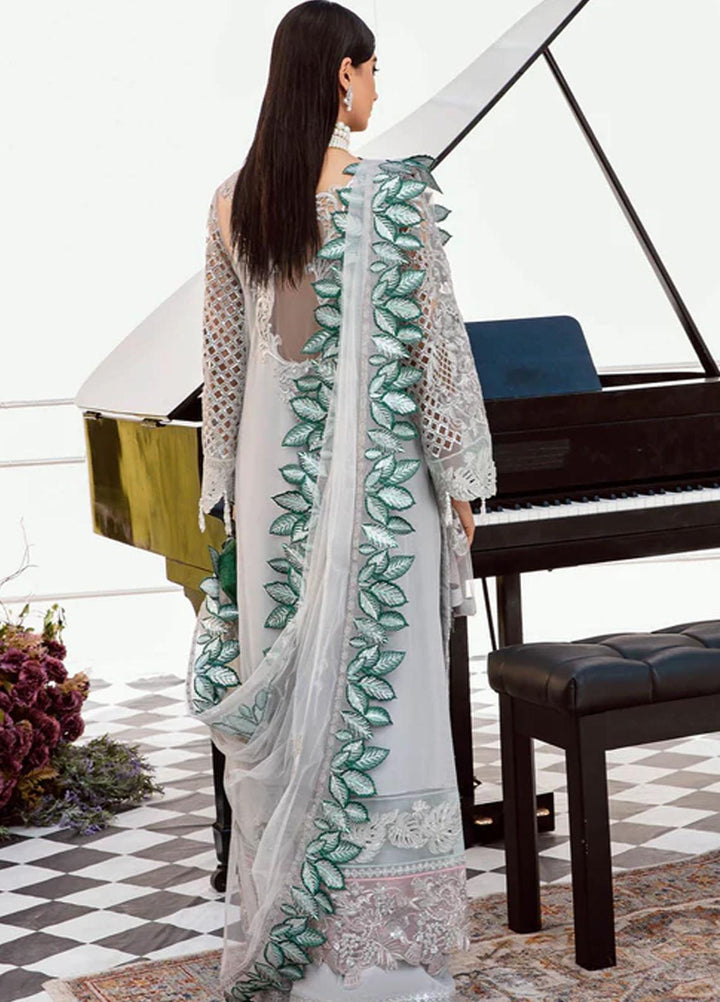 Maia By Serene Premium Embroidered Net Suits Unstitched 3 Piece SP23MA S-1076 Helene - Spring / Summer Collection