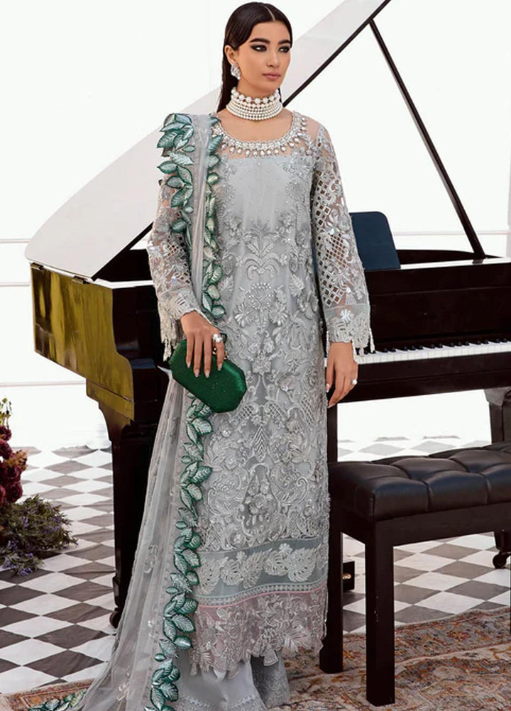 Maia By Serene Premium Embroidered Net Suits Unstitched 3 Piece SP23MA S-1076 Helene - Spring / Summer Collection