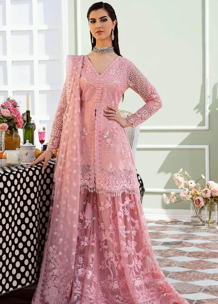 Maia By Serene Premium Embroidered Net Suits Unstitched 4 Piece SP23MA S-1077 Miquelle - Spring / Summer Collection