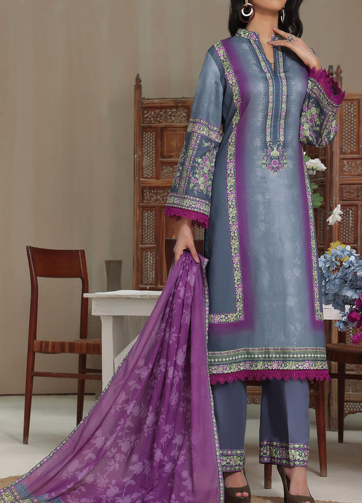 Malhar By VS Textiles Printed Cambric Suits Unstitched 3 Piece VS23MC 113 - Formal Collection