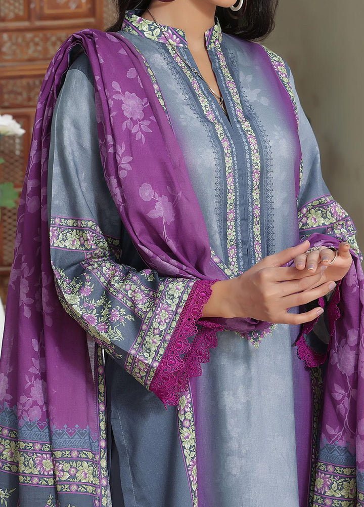 Malhar By VS Textiles Printed Cambric Suits Unstitched 3 Piece VS23MC 113 - Formal Collection