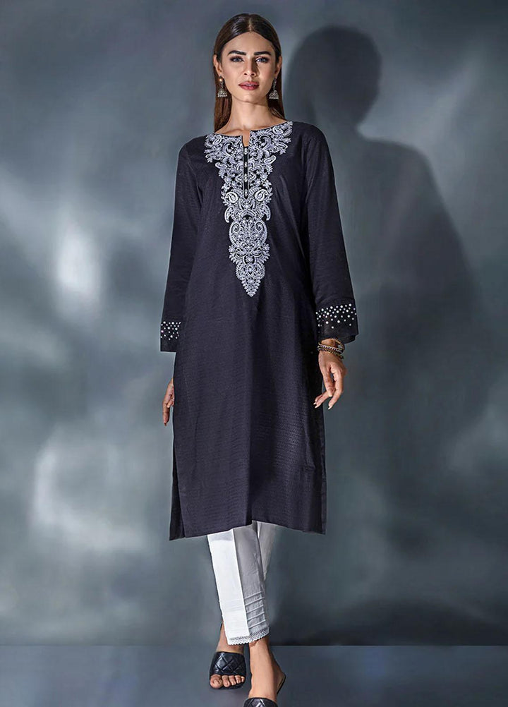 Malook By Shazia Ovais Pret Embroidered Lawn Kurti MLK23P Lesoir