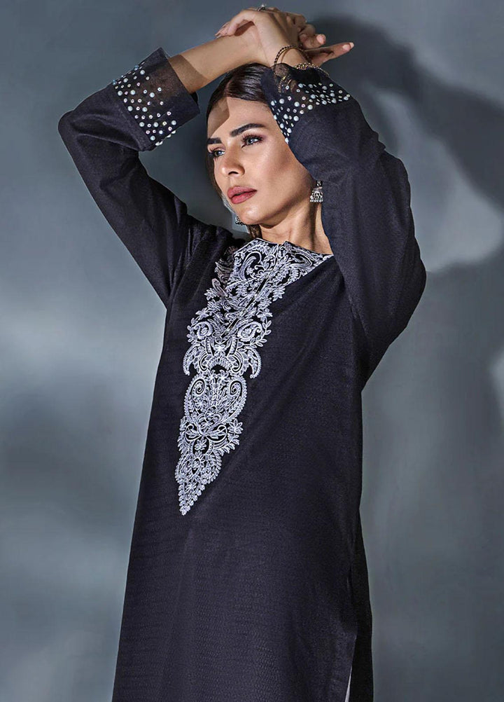 Malook By Shazia Ovais Pret Embroidered Lawn Kurti MLK23P Lesoir