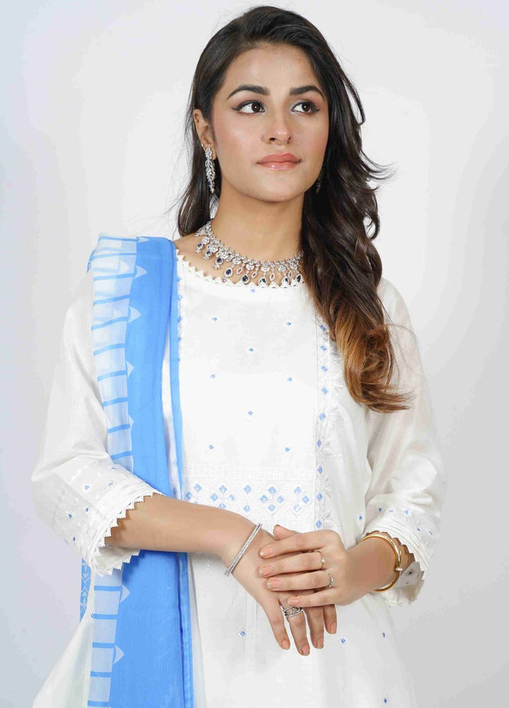 Manhani by Vibgyor Embroidered Lawn Suits Unstitched 3 Piece D3C1-U-V124 - Summer Collection