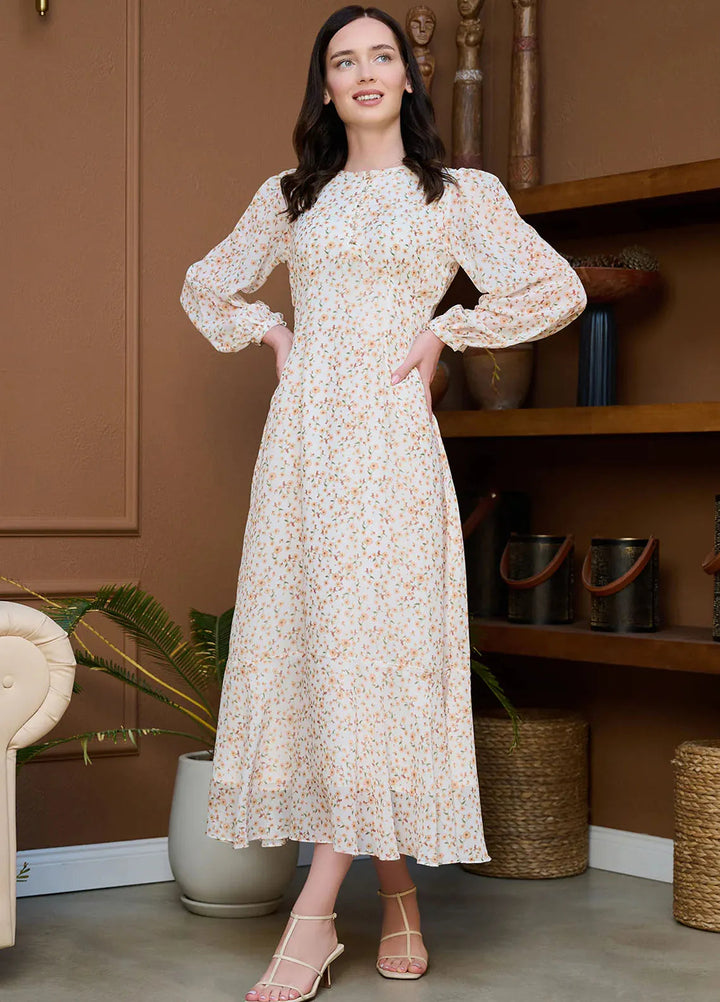 Mardaz Fashion Pret Casual Chiffon Maxi MFD-50236