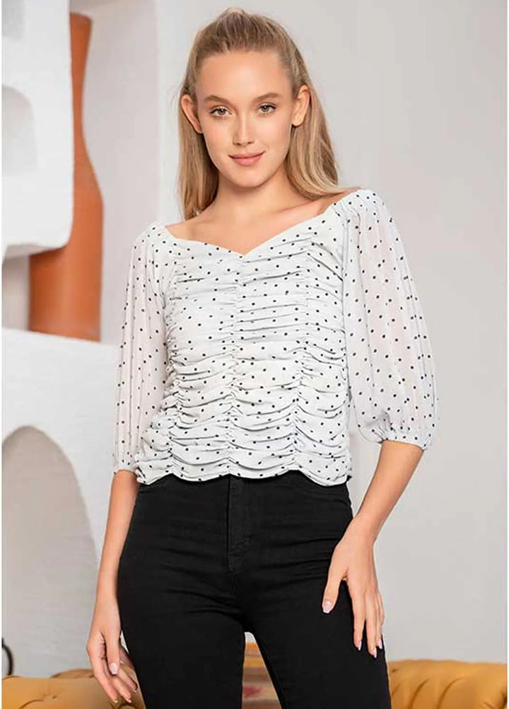 Mardaz Fashion Pret Printed Chiffon Top MD-TOP-90008