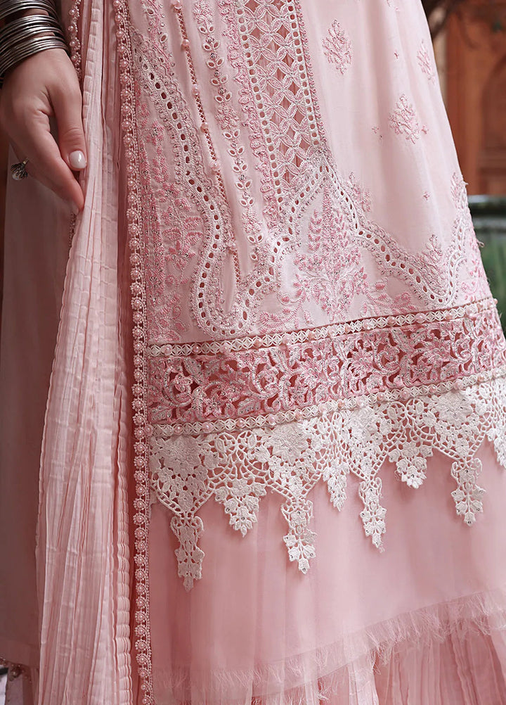 Maria B Embroidered Suits Unstitched 3 Piece MB25VL D-11A - Luxury Collection