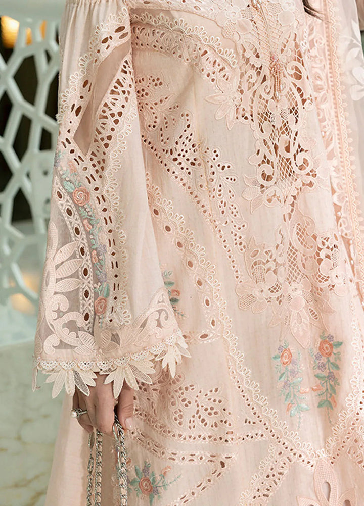 Maria B Embroidered Suits Unstitched 3 Piece MB25VL D-13A - Luxury Collection