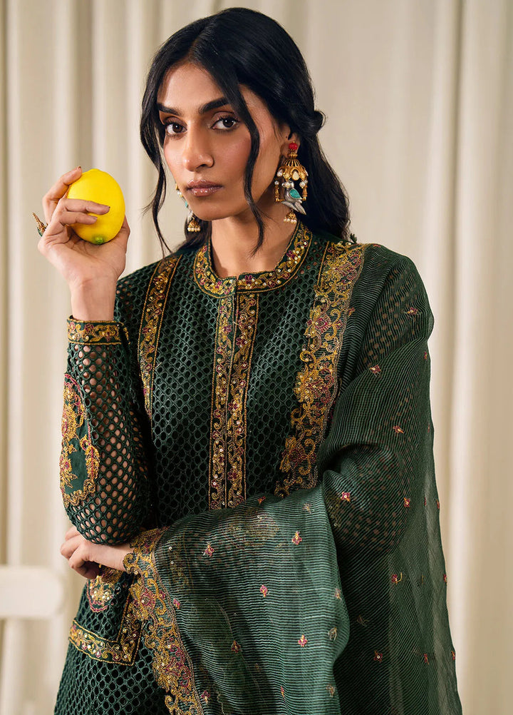 Maryum N Maria Embroidered Lawn Suit Unstitched 3 Piece MNM24EA2 MS24613 Masika - Festive Collection