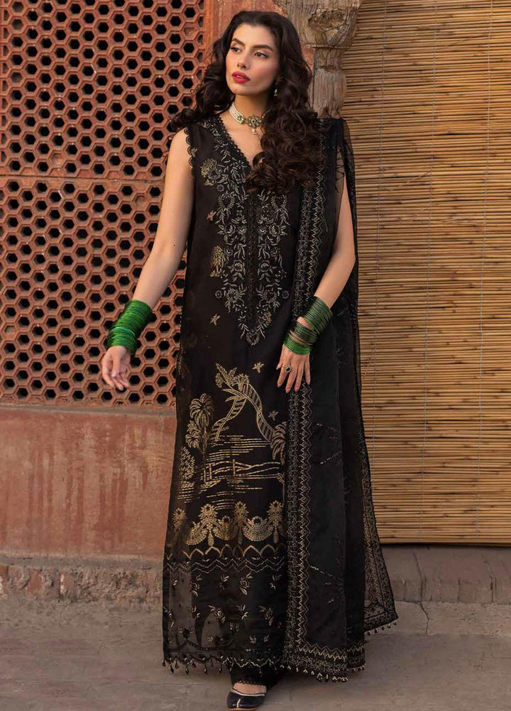 Maya By Nureh Embroidered Lawn Suits Unstitched 3 Piece NU24MY NJ-90 - Summer Collection