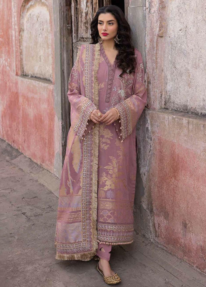 Maya By Nureh Embroidered Lawn Suits Unstitched 3 Piece NU24MY NJ-93 - Summer Collection