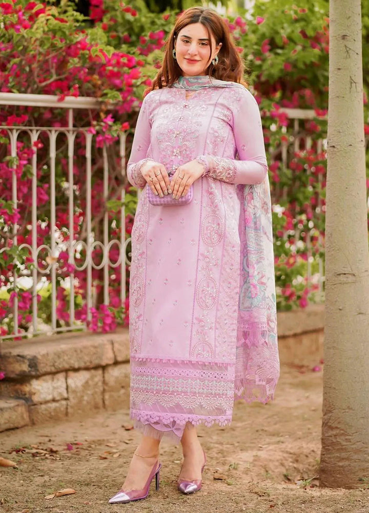 Mayal By Kanwal Malik Embroidered Lawn Suit Unstitched 3 Piece KM24L Siham - Summer Collection
