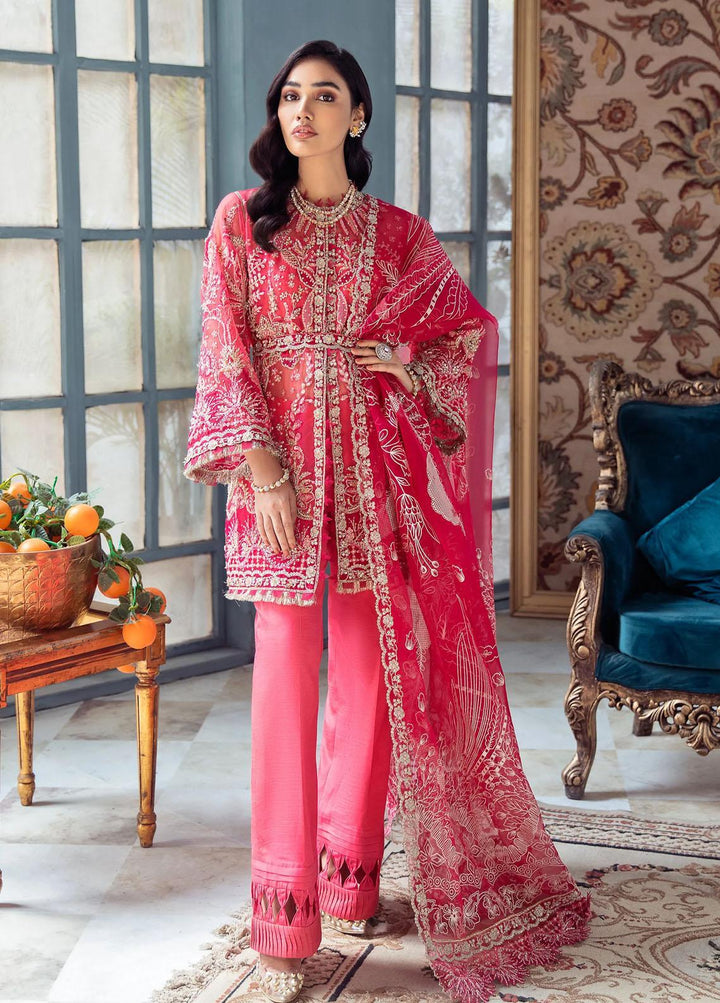 Suveez Luxury Pret  Organza 3 Piece Suit SZ22PM FEERASTA (LP-09)