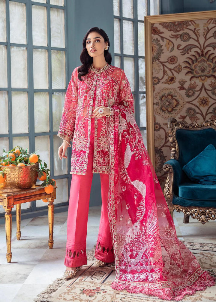 Suveez Luxury Pret  Organza 3 Piece Suit SZ22PM FEERASTA (LP-09)