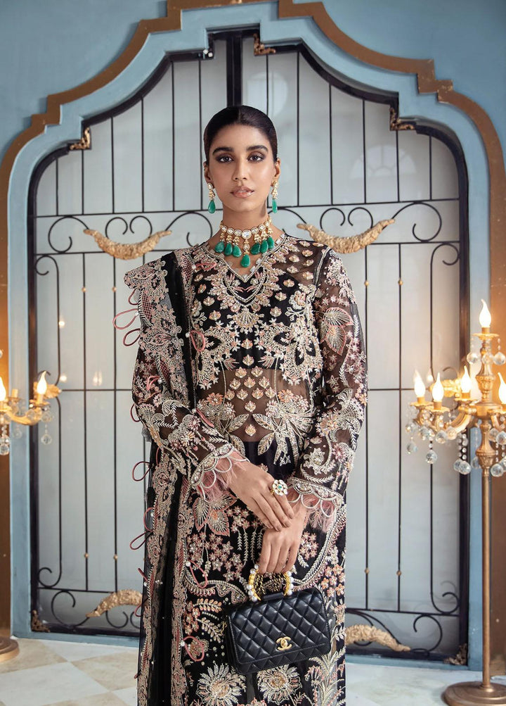 Suveez Luxury Pret  Organza 3 Piece Suit SZ22PM MEHRU (LP-06)