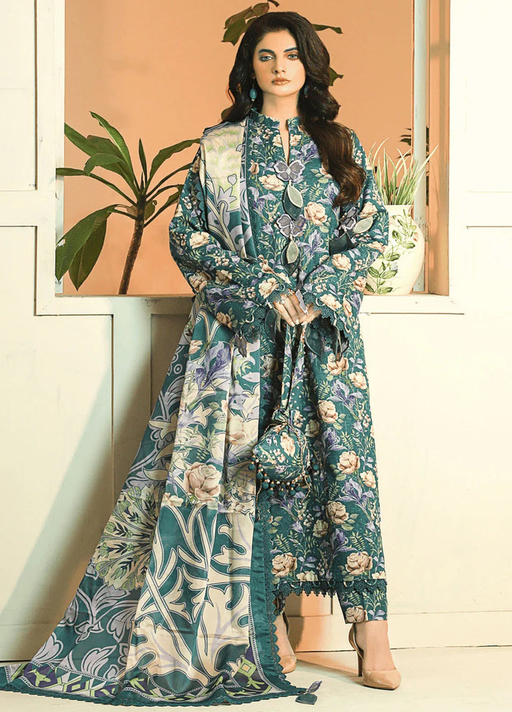 Meadow Freesia by Ziara Printed Cotton Suits Unstitched 3 Piece ZI24MF Amara - Casual Collection