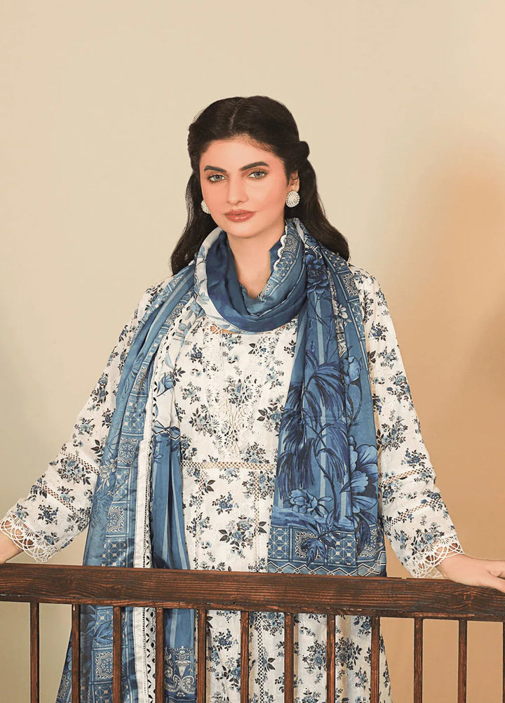 Meadow Freesia by Ziara Printed Cotton Suits Unstitched 3 Piece ZI24MF Leila - Casual Collection