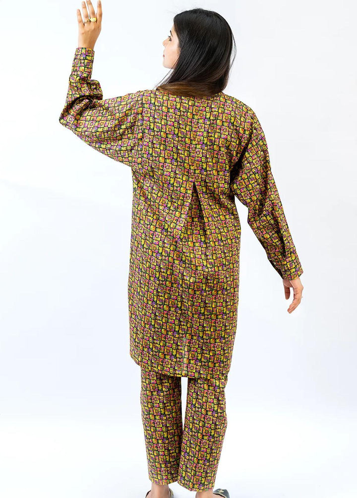 Meerak Pret Printed Lawn 2 Piece Suit MRK23SL Kaleidoscope