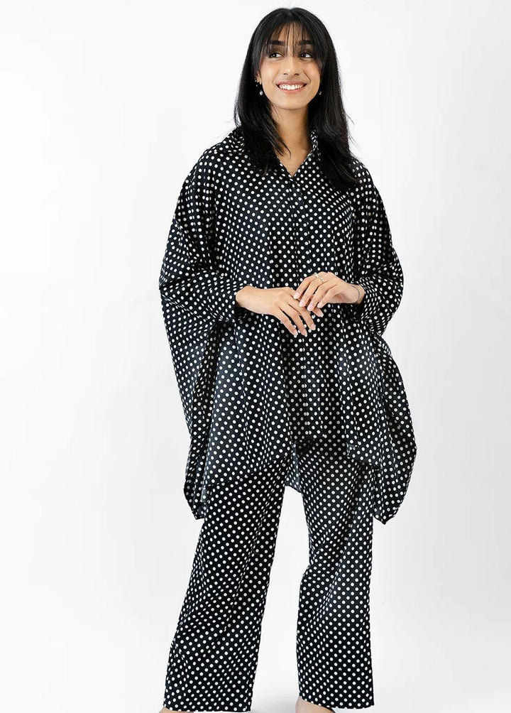 Meerak Pret Printed Lawn 2 Piece Suit MRK23SL Polka Pointelle