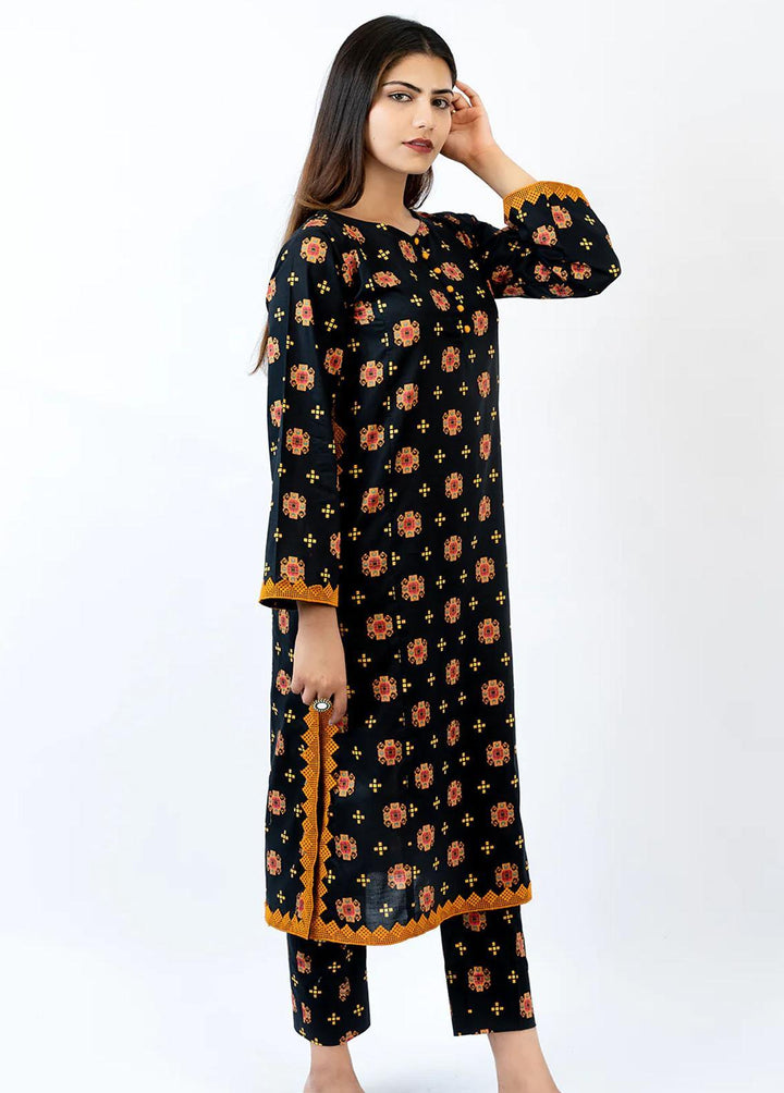 Meerak Pret Printed Lawn 2 Piece Suit MRK23SL Rosewood