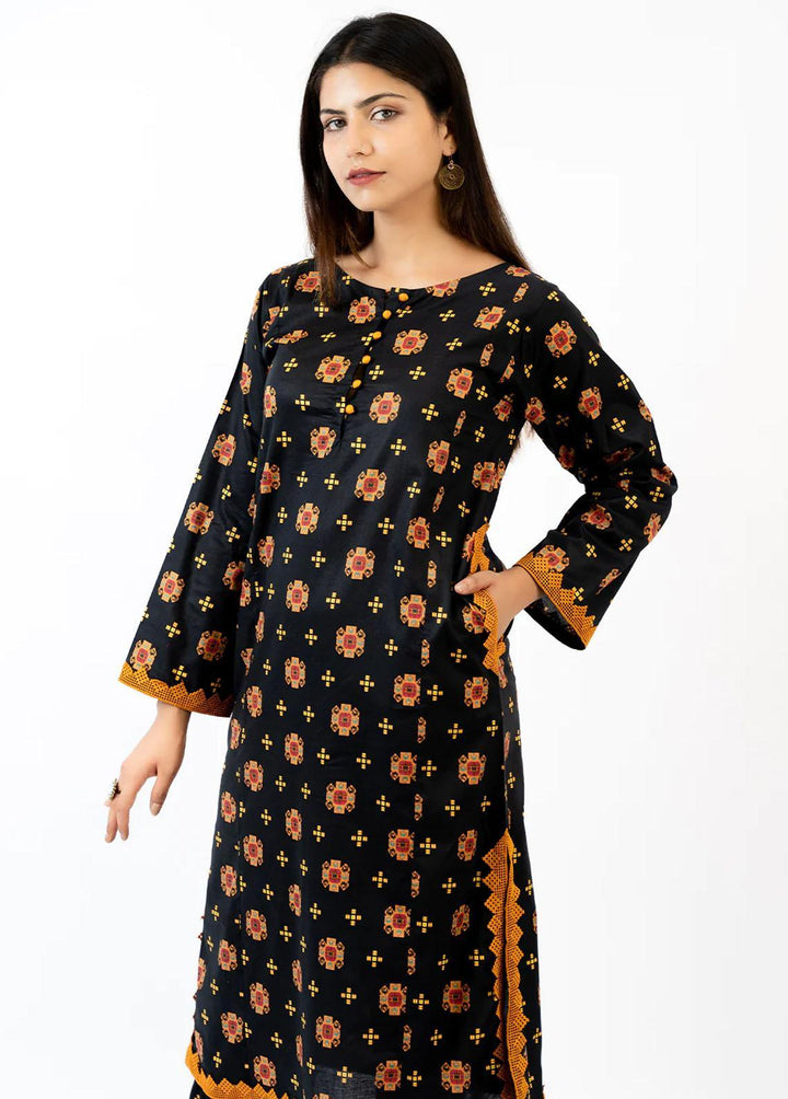 Meerak Pret Printed Lawn 2 Piece Suit MRK23SL Rosewood