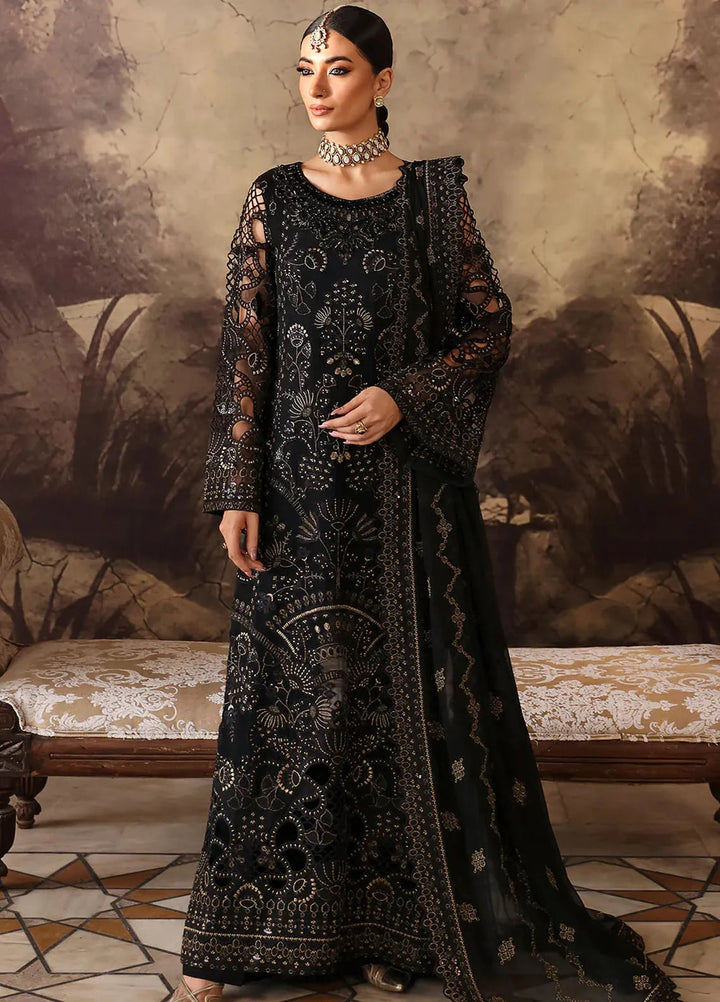 Mehak by Flossie Embroidered Chiffon Suits Unstitched 3 Piece FL24ME FE-806 - Formals Collection