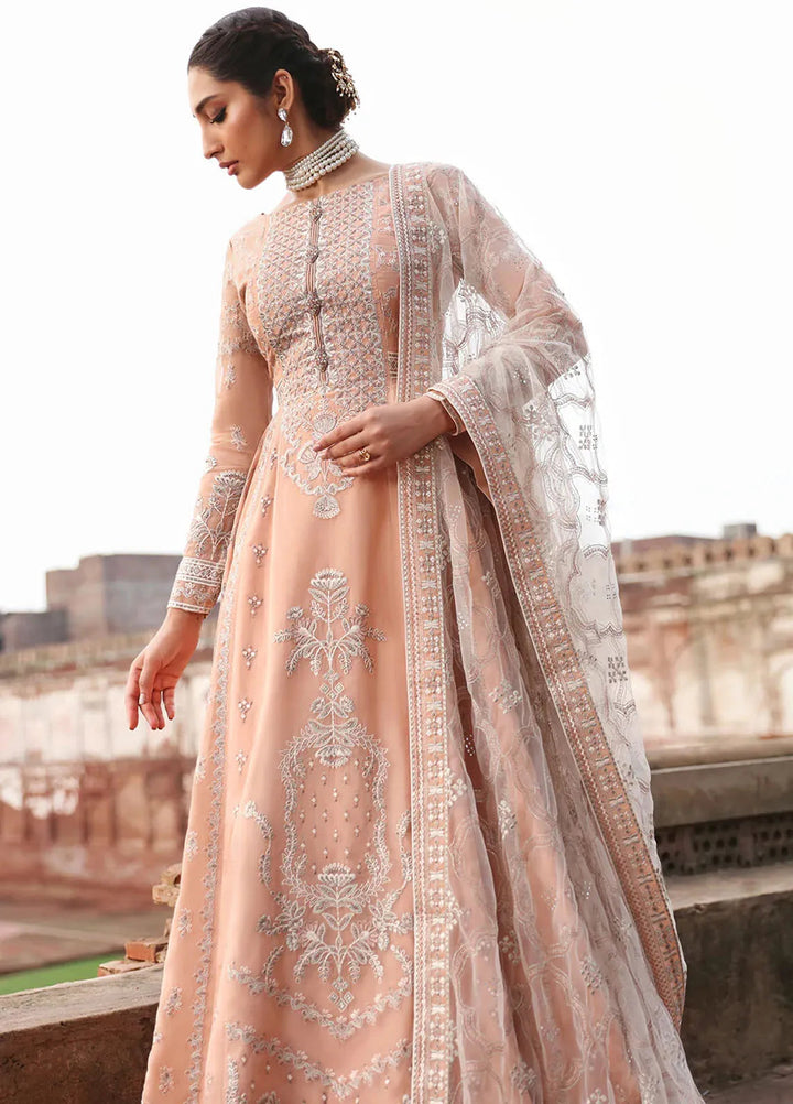Mehak by Flossie Embroidered Organza Suits Unstitched 3 Piece FL24ME FE-809 - Formals Collection