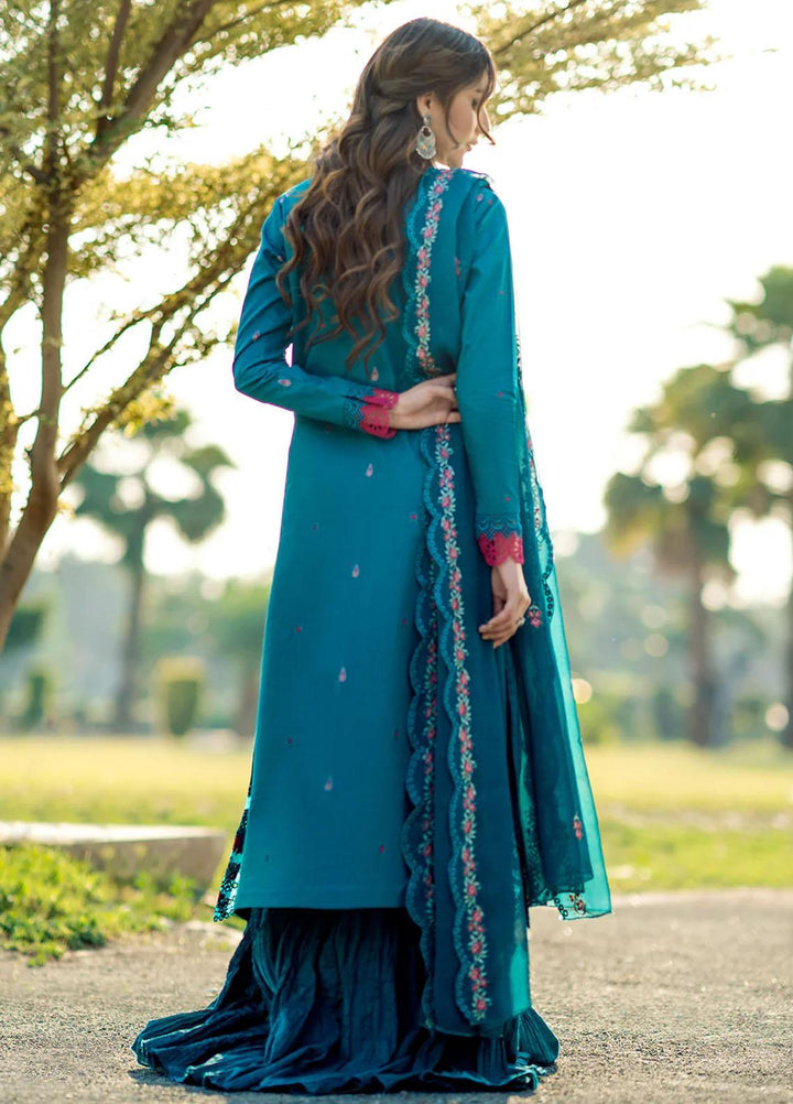 Mehr O Mah By Bin Ilyas Embroidered Lawn Suits Unstitched 3 Piece BI23MM 1815-B - Summer Collection