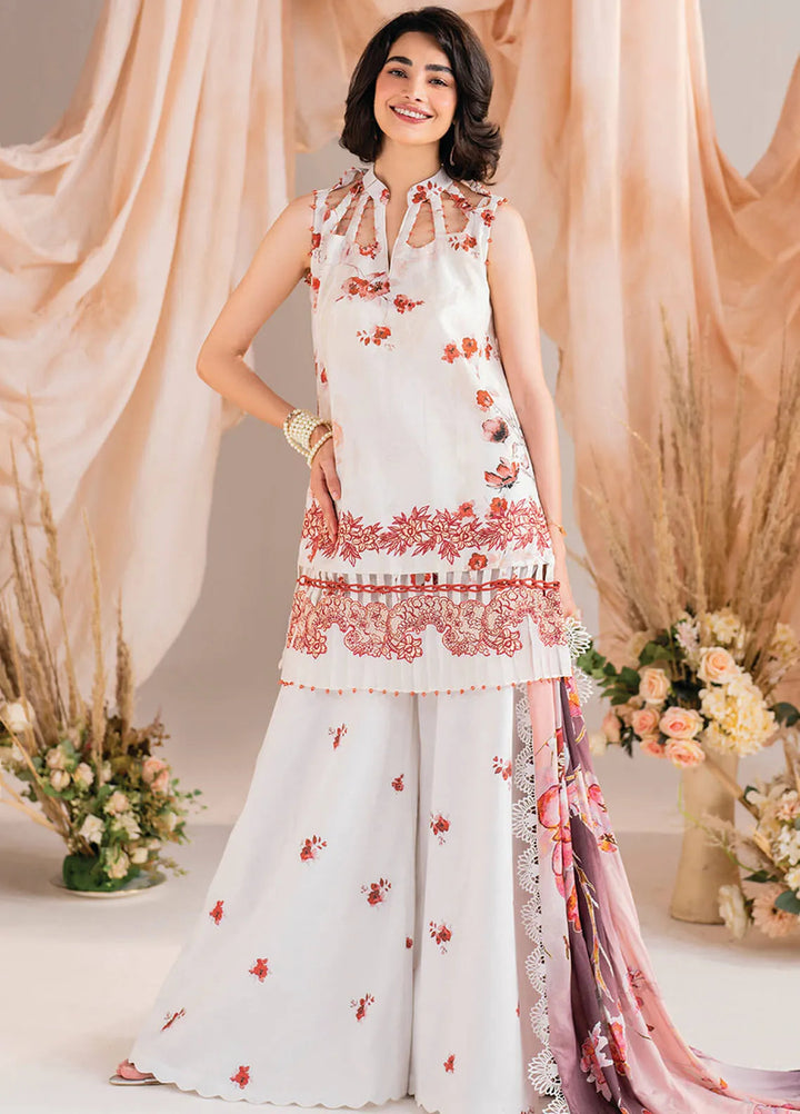 Meraki By Asifa And Nabeel Embroidered Khaddar Suit Unstitched 3 Piece AN24MW MW-15 Embroider - Winter Collection