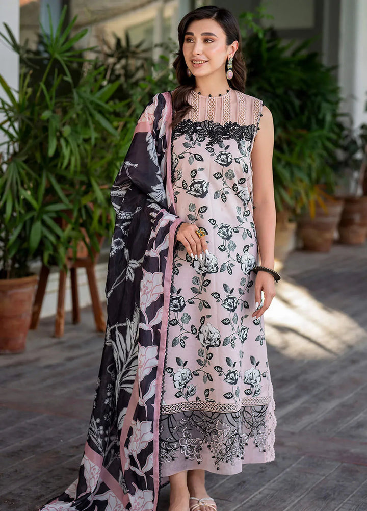 Meraki By Asifa and Nabeel Embroidered Lawn Suits Unstitched 3 Piece AN24M2 MK-02 Gul - Summer Collection